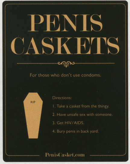 Penis Caskets Text